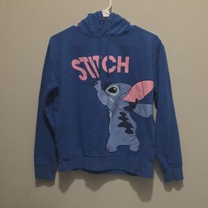 Disney Blue Stitch Hoodie for Kids